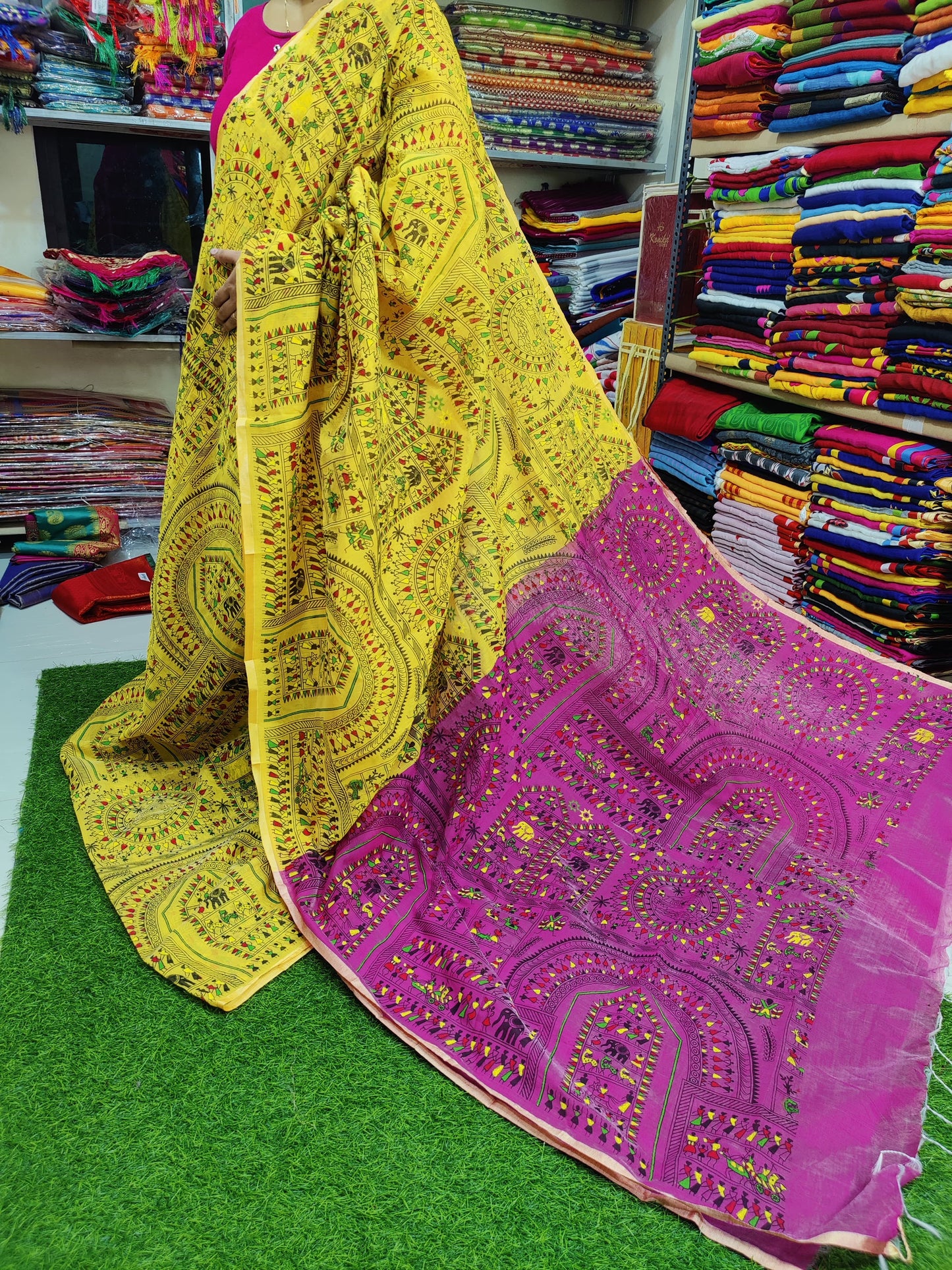 Kerala Cotton Saree with Embroidery Collection