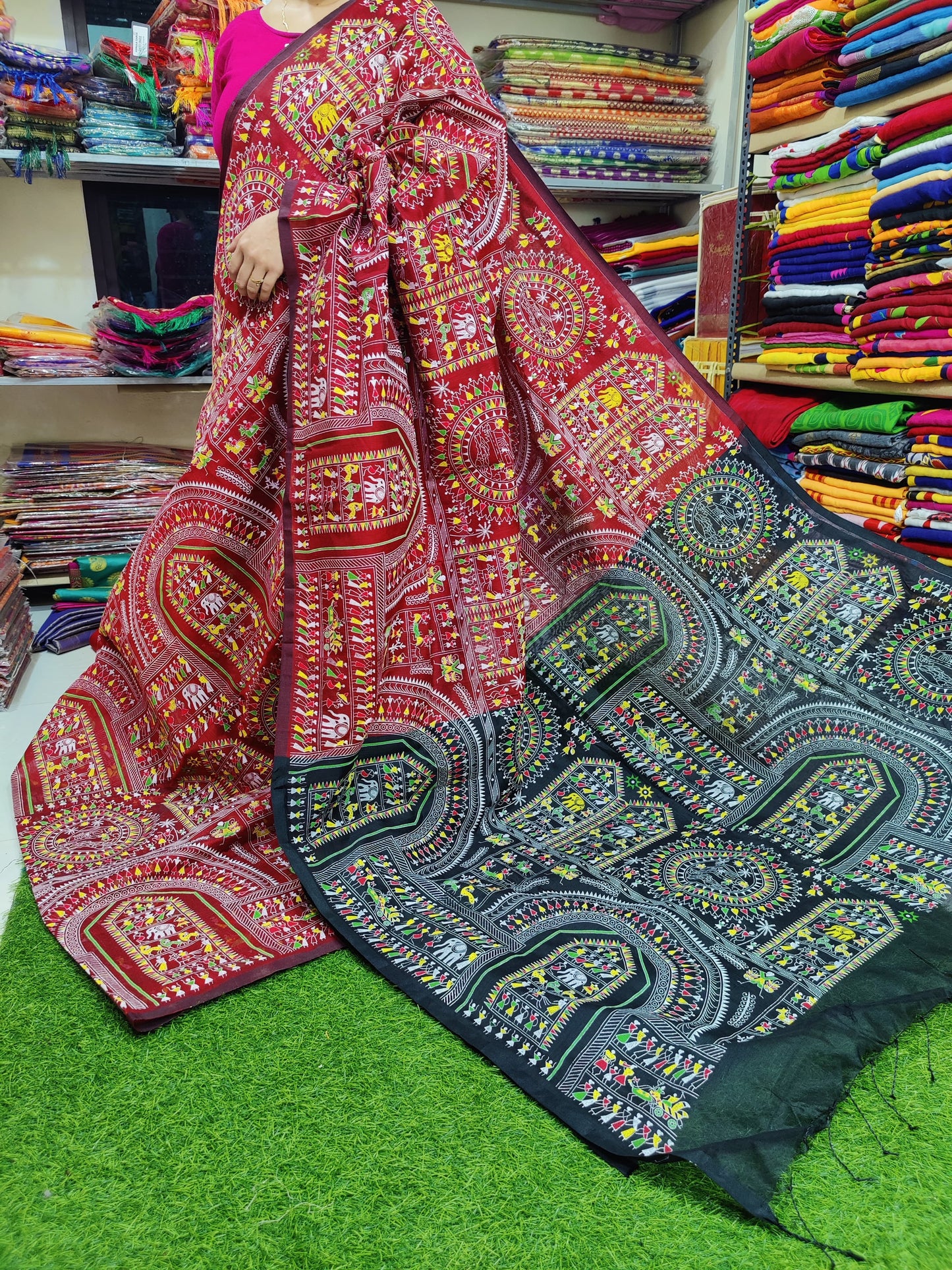 Kerala Cotton Saree with Embroidery Collection