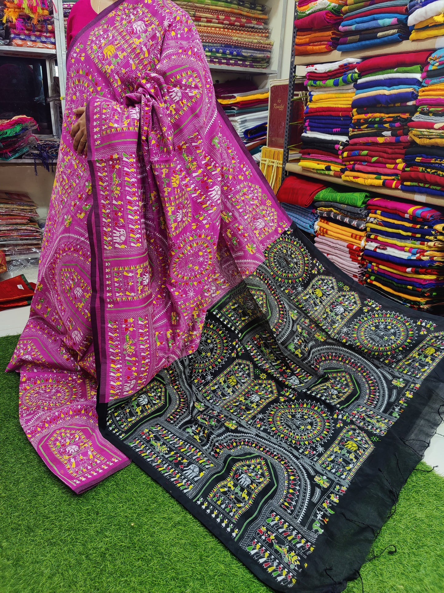 Kerala Cotton Saree with Embroidery Collection